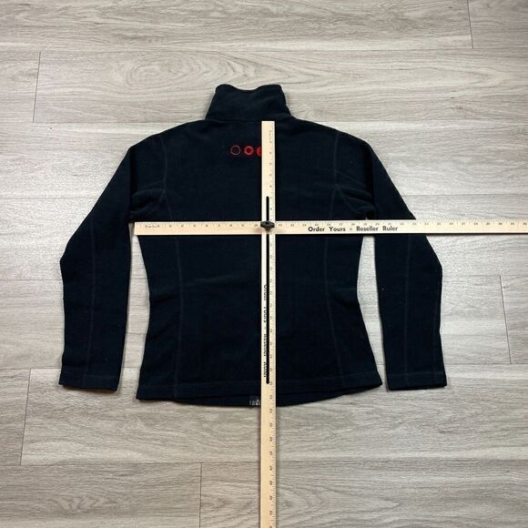 Patagonia Jacket Womens Small Black Outdoor Zip Fleece Hiking - Picture 6 of 9
